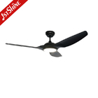 Led 35w 5 Speed DC Motor Ceiling Fan With Remote Control Black ABS Blades