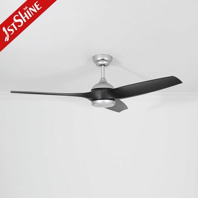52" Ceiling Fan With Light And Remote Control Modern Indoor ABS Blade