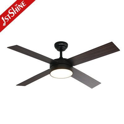 4*MDF Blades Dimmable LED Ceiling Fan With Remote Control And Lamp Whisper-Quiet