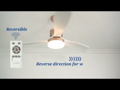 Motor reversível interno plástico alto da C.C. do fã de teto do grande fluxo de ar do RPM