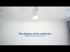 3 fã de teto moderno reversível da velocidade das lâminas 3 para o controlo a distância do quarto