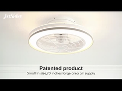 Dimmable conduziu o fã de teto com o quarto bem escolhido remoto do perfil baixo 6-Speed
