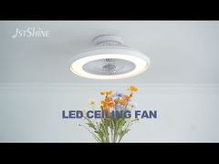 Incluir ventilador de teto LED sem lâmina com moderação branca dimmable para sala de estudo
