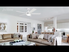 Ventilador de teto branco de 52