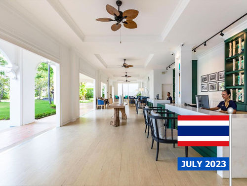 Projeto de hotel de resort de praia