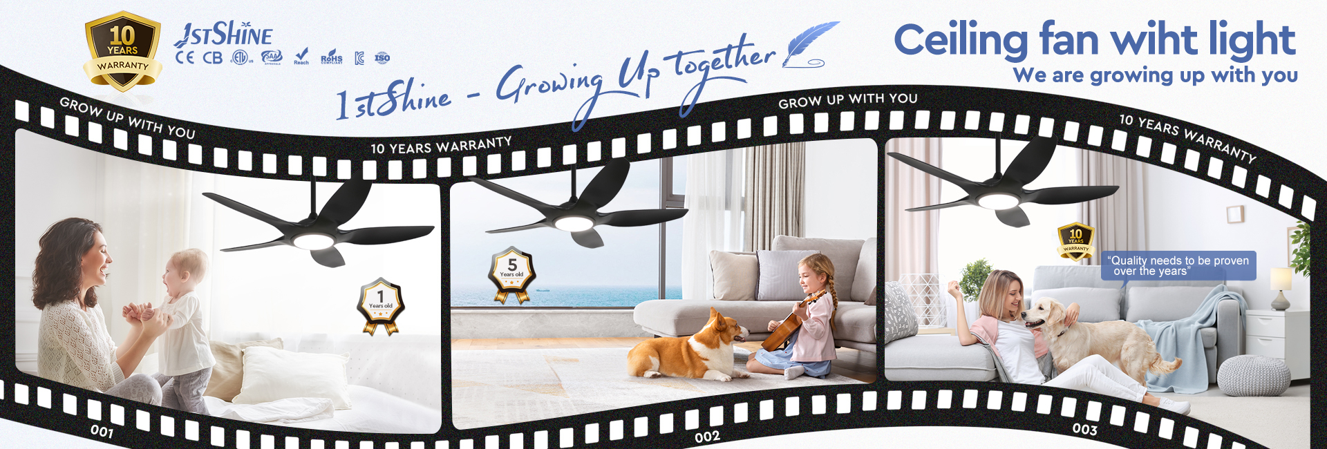 Qualidade Fã de teto remoto do diodo emissor de luz Fábrica