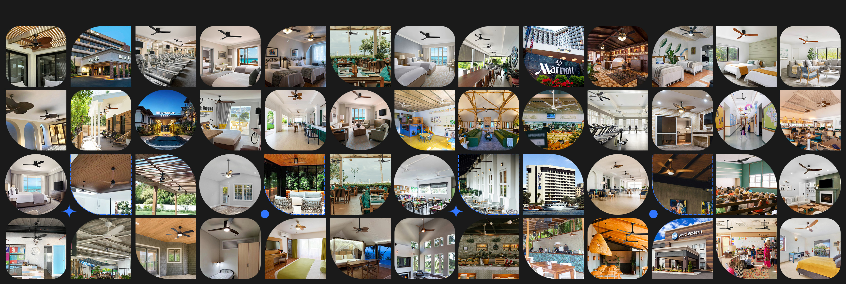 Qualidade Fã de teto remoto do diodo emissor de luz Fábrica