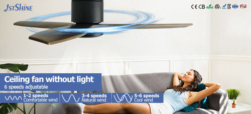 Últimas notícias da empresa sobre Que fatores afetam o volume de ar dos ventiladores de teto?