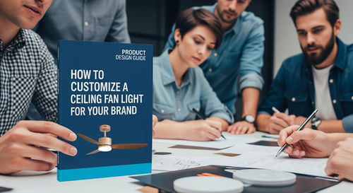 Últimas notícias da empresa sobre Como personalizar uma luz de ventilador de teto para sua marca