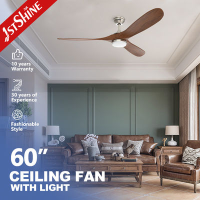 Bom preço Ventilador de teto LED de madeira de estilo Europa com luz dimmable 220v para decoração on-line