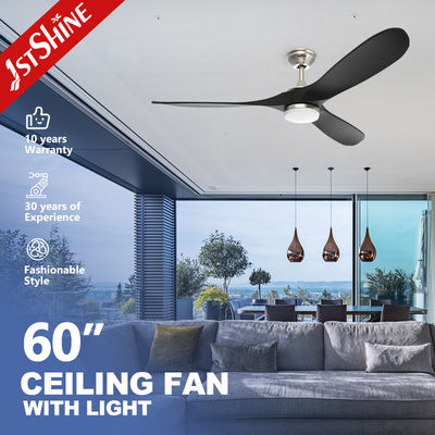 Bom preço 220v Ventilador de teto de madeira moderno com candelabro de luz para quarto on-line