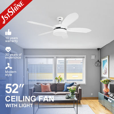 Bom preço 52 polegadas 6 velocidades LED ventilador de teto remoto com 5 lâminas ABS on-line