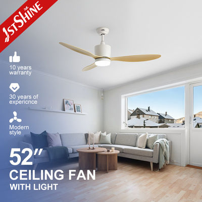 Bom preço Montador de lâmina de plástico para baixo para interior Dimmable LED Ceiling Fan Light para teto baixo on-line