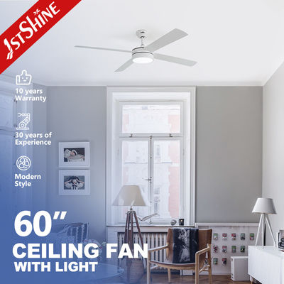 Bom preço DCF-W986 35/60W Baixo ruído Grande fluxo de ar 4 MDF Blade Modern Ceiling Fan LED Light on-line