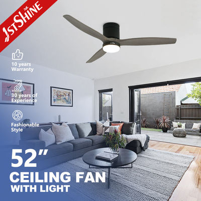 Bom preço Ventilador de teto de madeira maciça decorativo com LED 6 velocidades on-line
