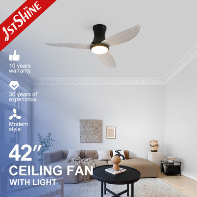 Bom preço Ventilador de teto LED moderno de 42 polegadas com controle remoto para sala de estar decorativa on-line