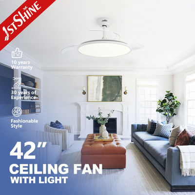 Bom preço Ultra-fina Smart Led Ceiling Fan Light 3 cores LED Light Branco Moderno on-line