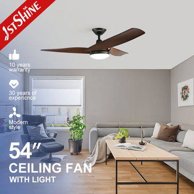Bom preço Ventilador de teto LED de 54 polegadas – Motor DC, pás de ABS, design de iluminação moderno on-line