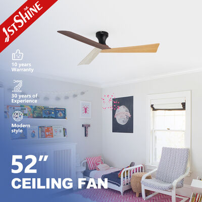 Qualidade Ventilador de Teto com Lâminas ABS de Montagem Embutida com Motor DC e Controle Inteligente por Aplicativo para Sala de Estar Fábrica