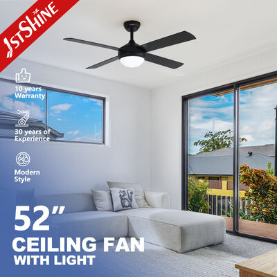 Bom preço Ventilador de teto LED de 52 polegadas com comando remoto 6 velocidades e ruído ≤ 30 dB on-line