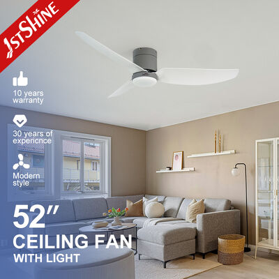 Bom preço Ventilador de Teto de Montagem Embutida com Motor DC de 52 Polegadas com Controle Remoto e Luz LED On-line